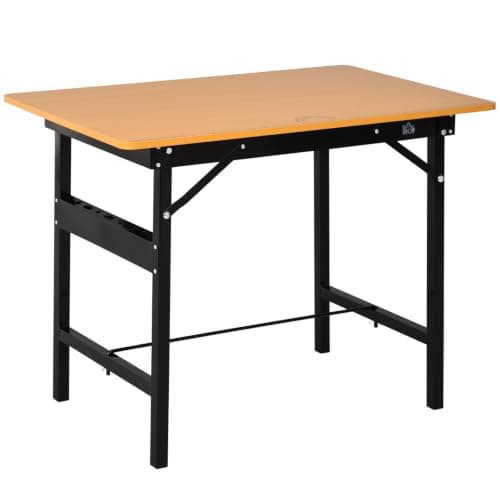 HOMCOM établi pliant 100 x 60 x 75