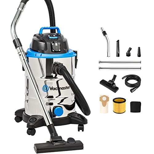 Vacmaster aspirateur eau/poussières inox 1500W 30L