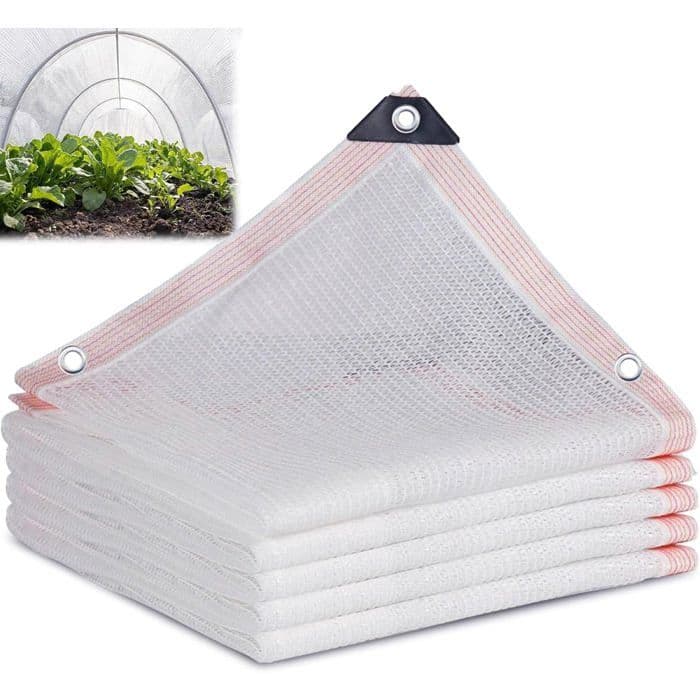 Voile d'ombrage potager